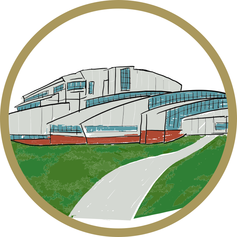 Artwork of the Campus Recreation Center